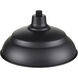 R-Series Satin Black 17 inch Outdoor Warehouse Shade