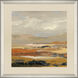 Warm Bay Orange and Beige and Rust and Yellow Framed Art