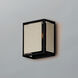 Montauk 2 Light 6.5 inch Black ADA Wall Sconce Wall Light