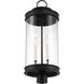 Englewood 3 Light 26 inch Black Outdoor Post Lantern