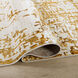 Sibel 36 X 24 inch Gold Rug in 2 x 3