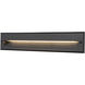 Newport LED 3.63 inch Black Exterior Wall/Step Light