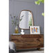 Wayne 37.4 X 27 inch Brown Wall Mirror