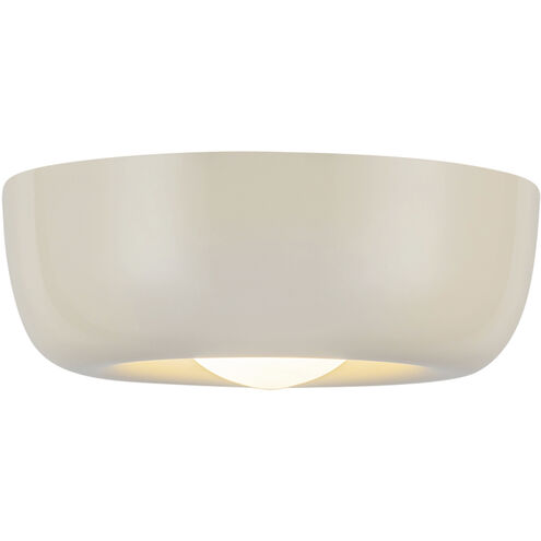 Hayden LED 6 inch Pearl White Flush Mount Ceiling Light