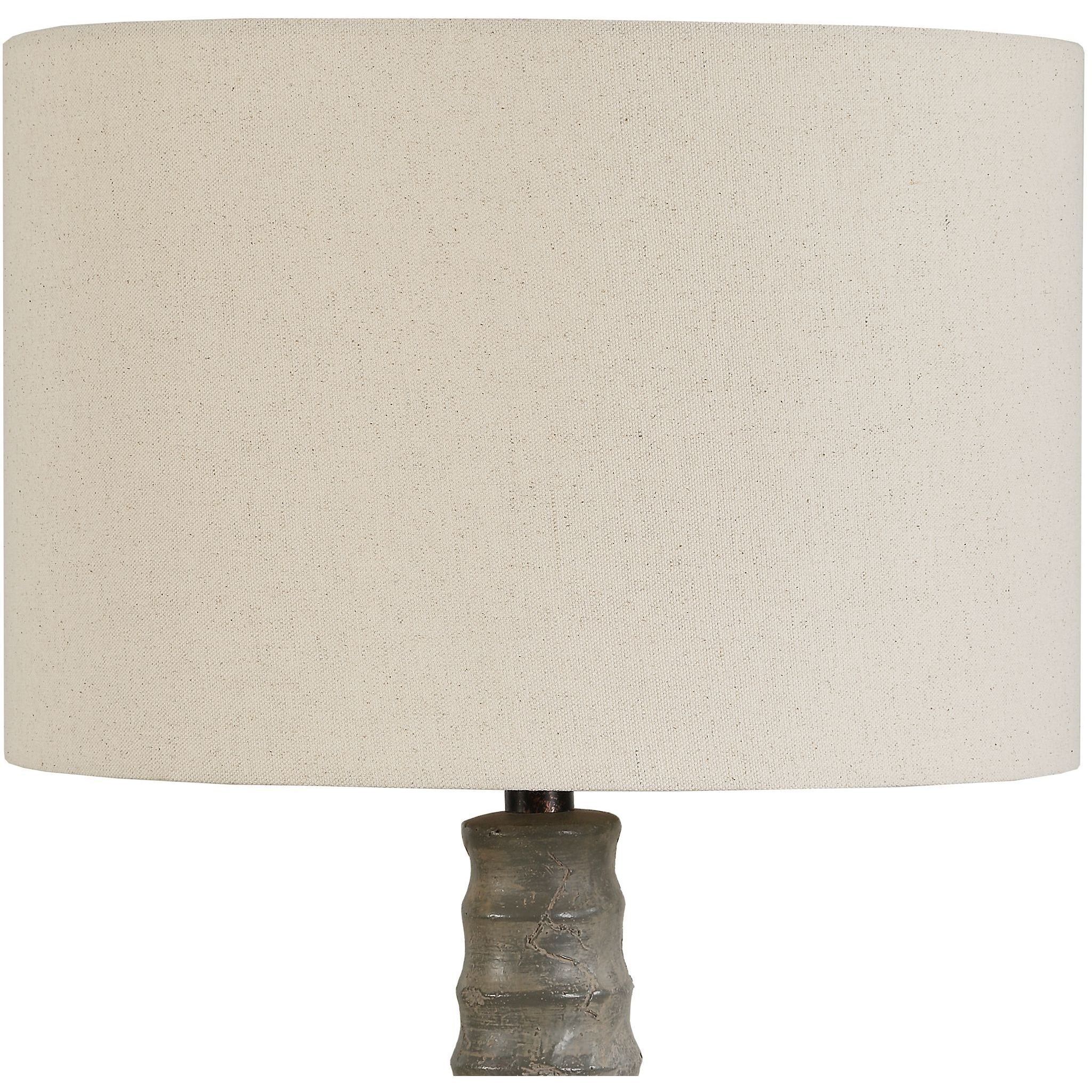 Stratum 26.5 inch 100.00 watt Concrete with Distressed Gray and Dark Bronze Outdoor Table Lamp