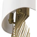 Cay 2 Light 9.5 inch Vintage Fired Gold Wall Sconce Wall Light