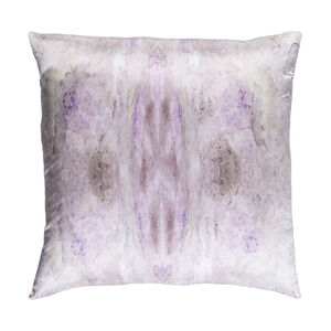 Kalos 18 X 18 inch Lavender and Khaki Throw Pillow