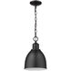 Colby 1 Light 9 inch Matte Black Pendant Ceiling Light