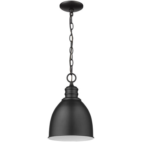 Colby 1 Light 9 inch Matte Black Pendant Ceiling Light