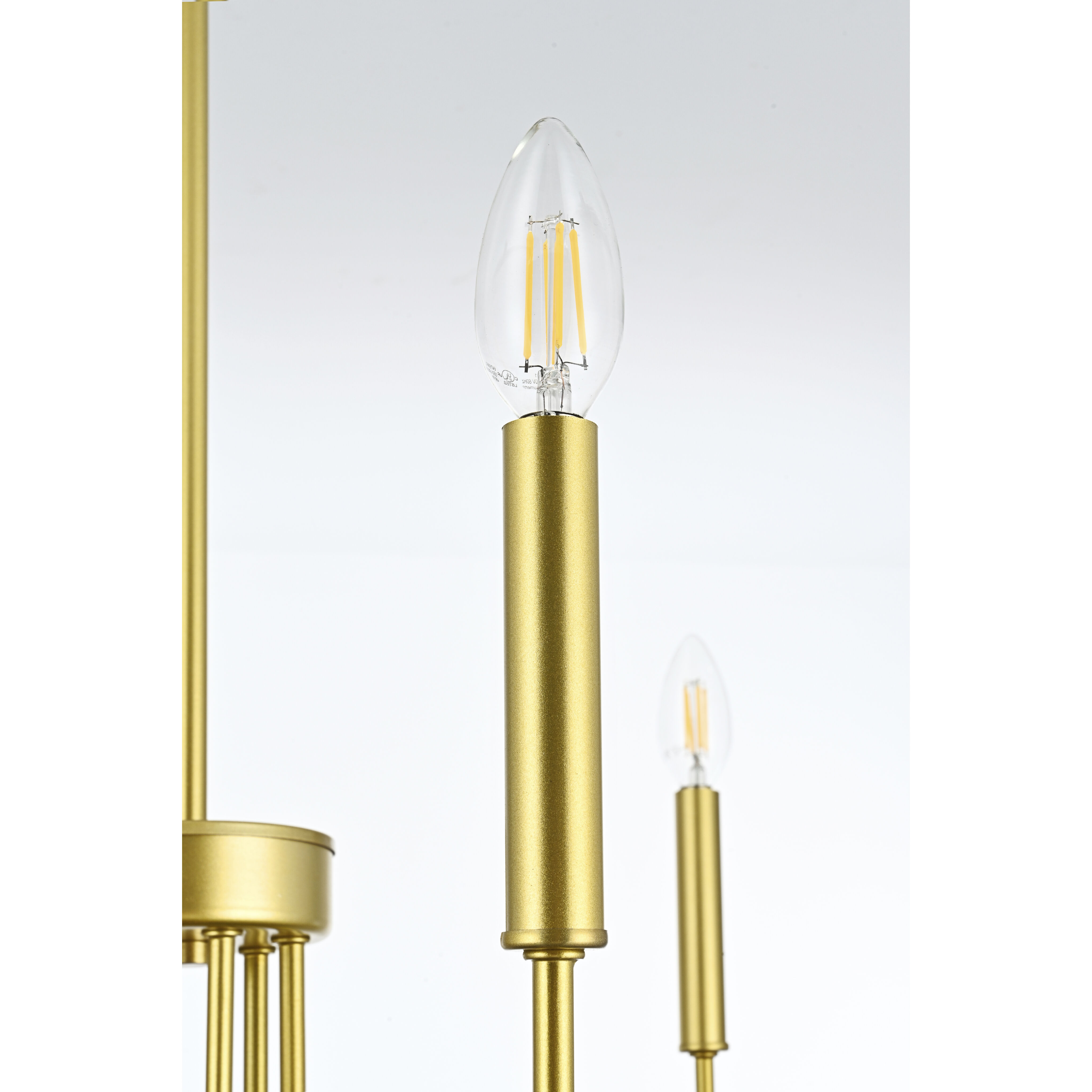 Willa 6 Light 26 inch Brass Pendant Ceiling Light