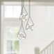Aries LED 17.63 inch Chrome Chandelier Ceiling Light