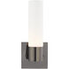 Aero ADA Wall Sconce Wall Light in Black Chrome