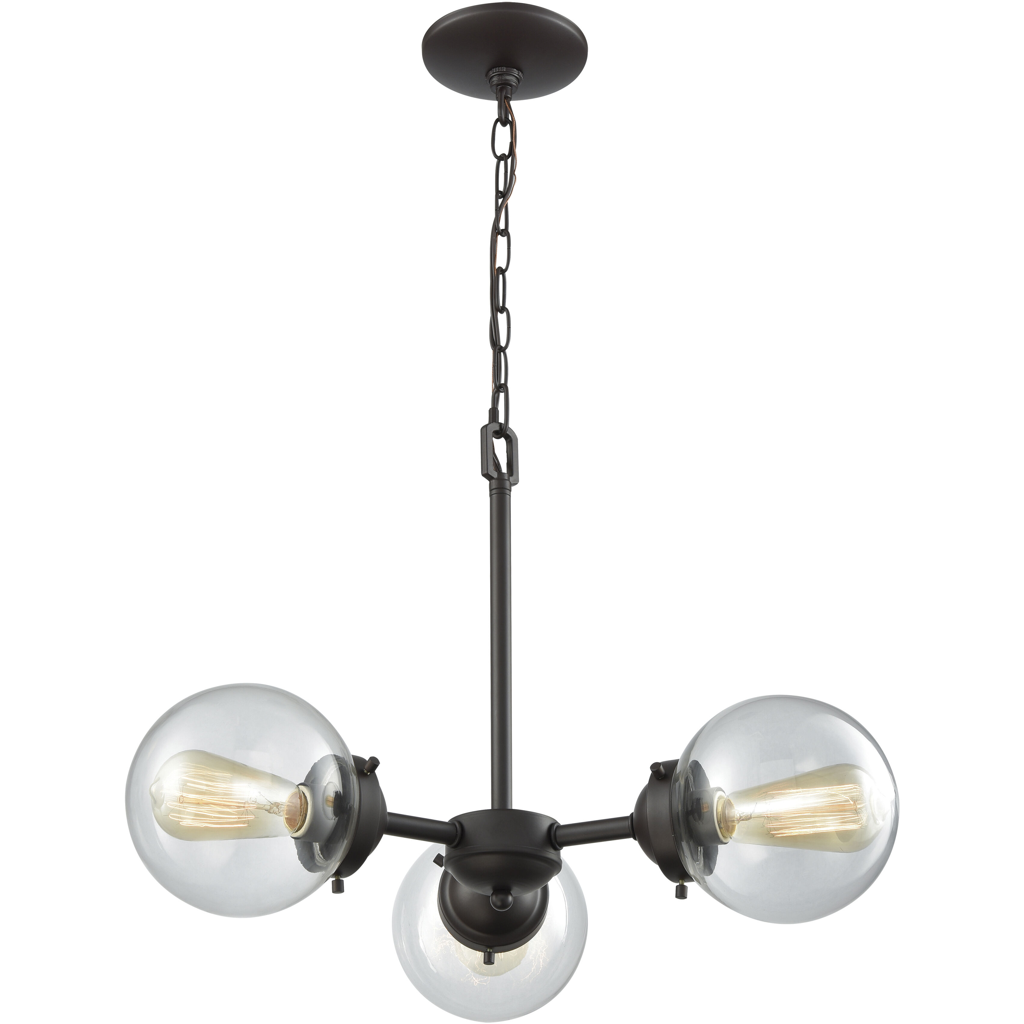 Beckett 3 Light 22.00 inch Chandelier