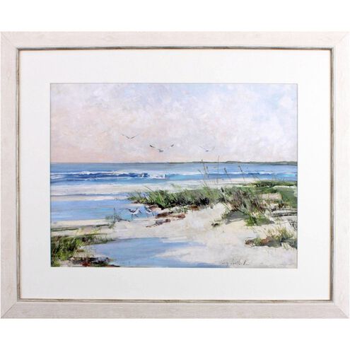 Waterside Collection Blue Framed Art