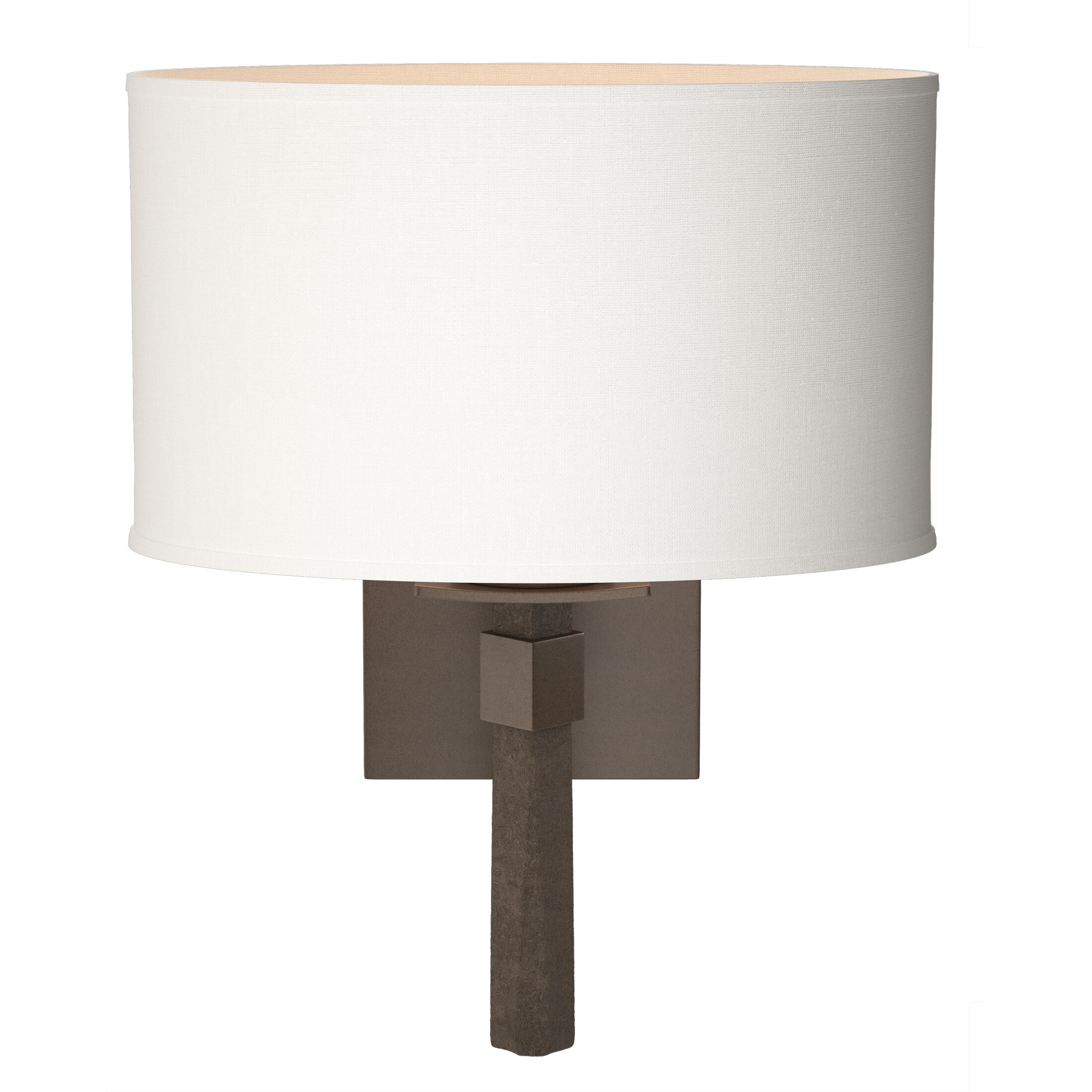 Beacon Hall 1 Light 11 inch Bronze Sconce Wall Light in Natural Anna, Oval