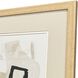 Sage Treasures Green and Beige and Black Framed Art