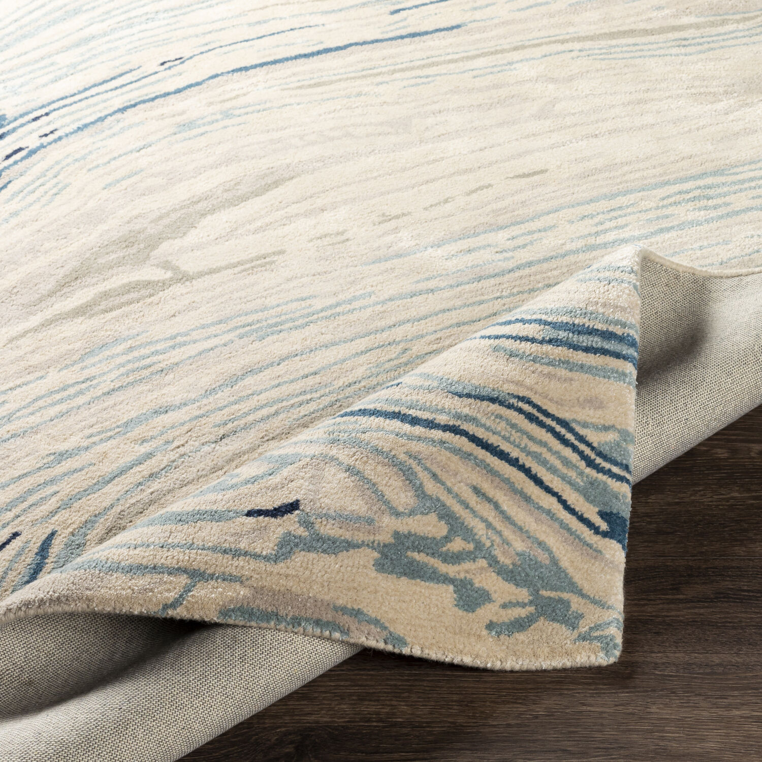 Kavita 144 X 144 inch Gray Rug in 12 Ft Round, Round