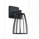 Corey 1 Light 6 inch Matte Black Sconce Wall Light