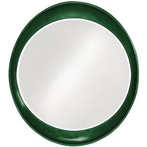 Ellipse 39 X 35 inch Hunter Green Mirror
