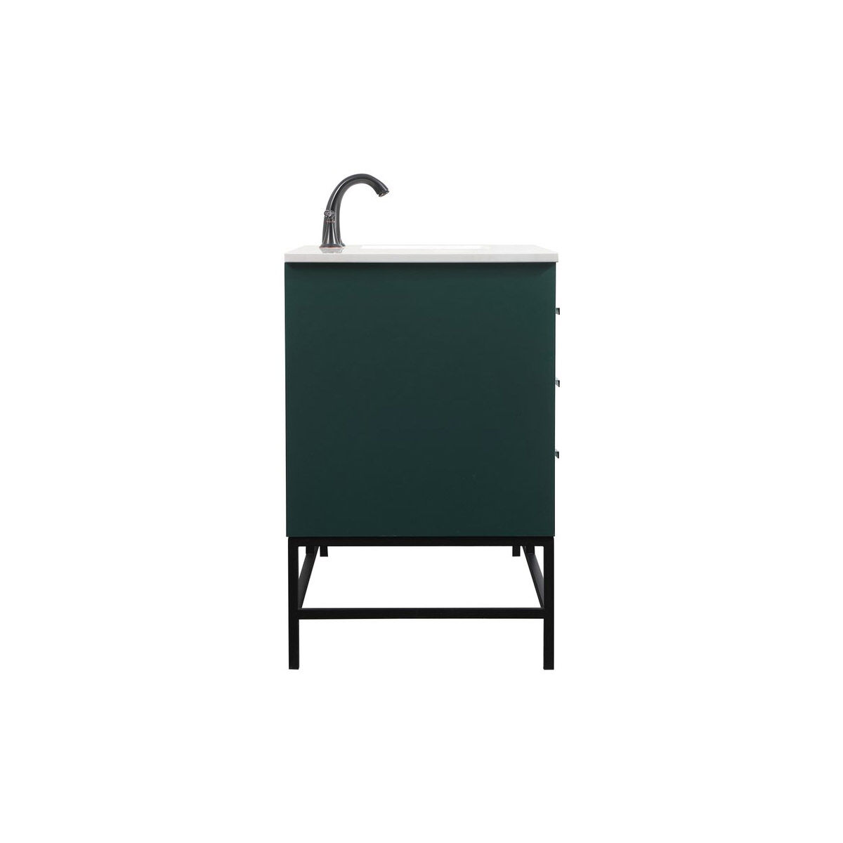 Eugene 60 X 22 X 33.5 inch Green Vanity Sink Set