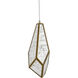 Glace 36 Light 35 inch Silver Multi-Drop Pendant Ceiling Light