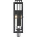Knoll Road 2 Light 22.88 inch Coal Outdoor Wall Mount, Great Outdoors