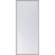 Paulding 72 X 30 inch Black LED Mirror