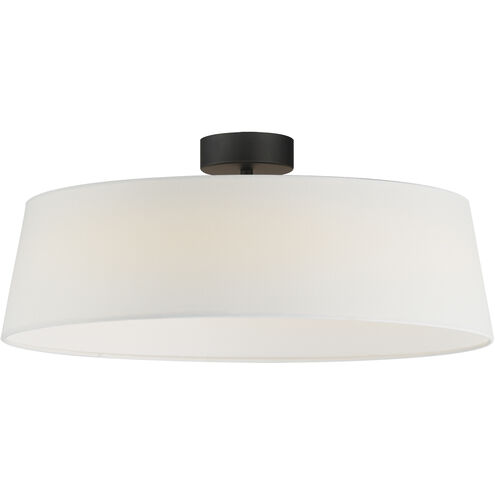 Paramount LED 21.25 inch Black Flush Mount Ceiling Light