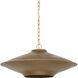 Titus 24 inch Brass Pendant Light Ceiling Light