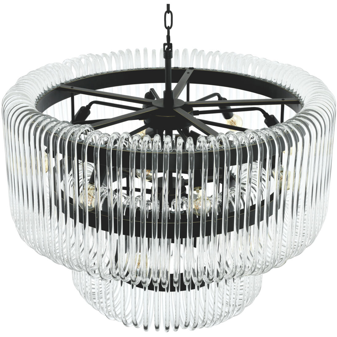 Sutton House 15 Light 31.5 inch Bronze Chandelier Ceiling Light