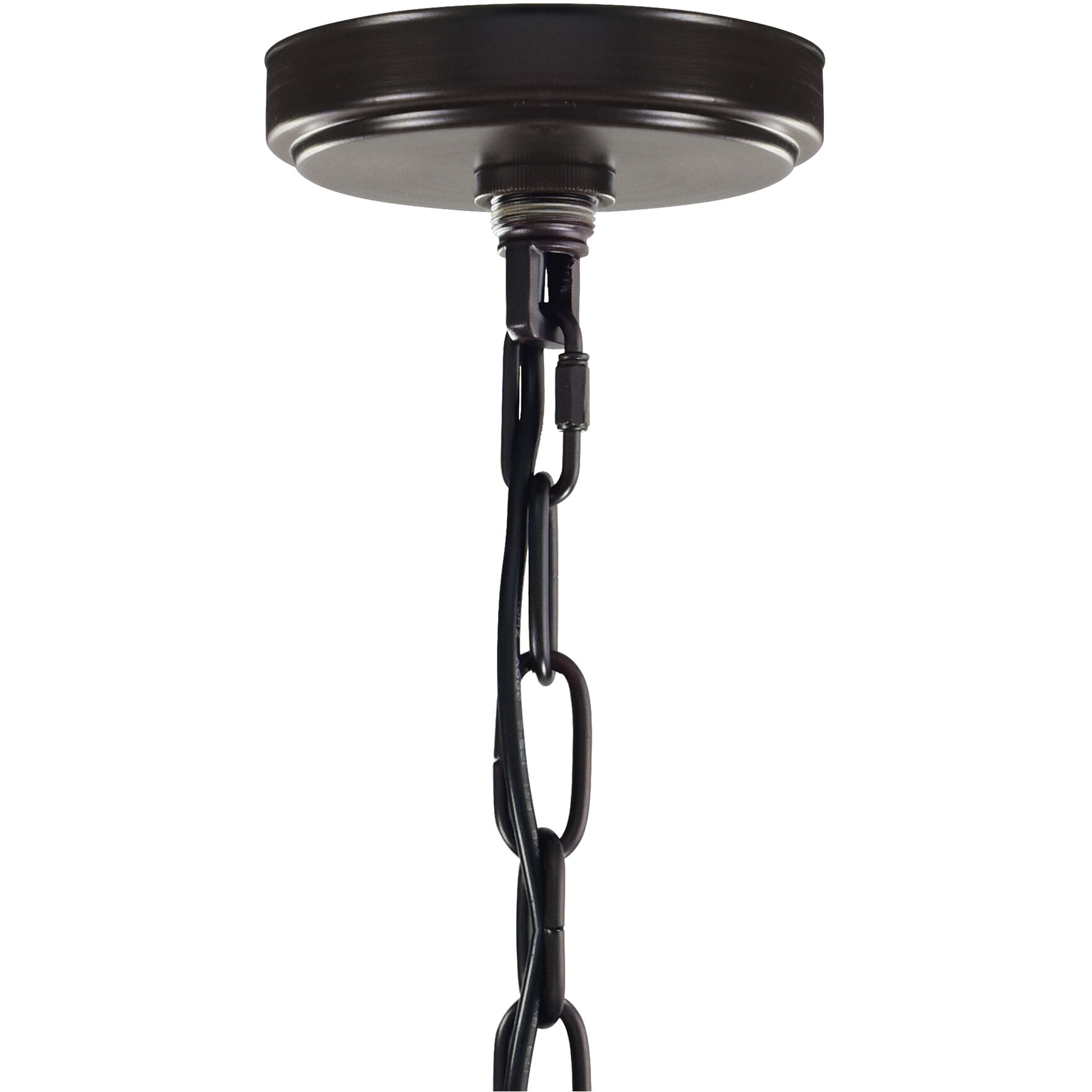 Litani 1 Light 10 inch Brown Down Chandelier Ceiling Light