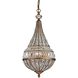 Empire 3 Light 11 inch Mocha Mini Pendant Ceiling Light