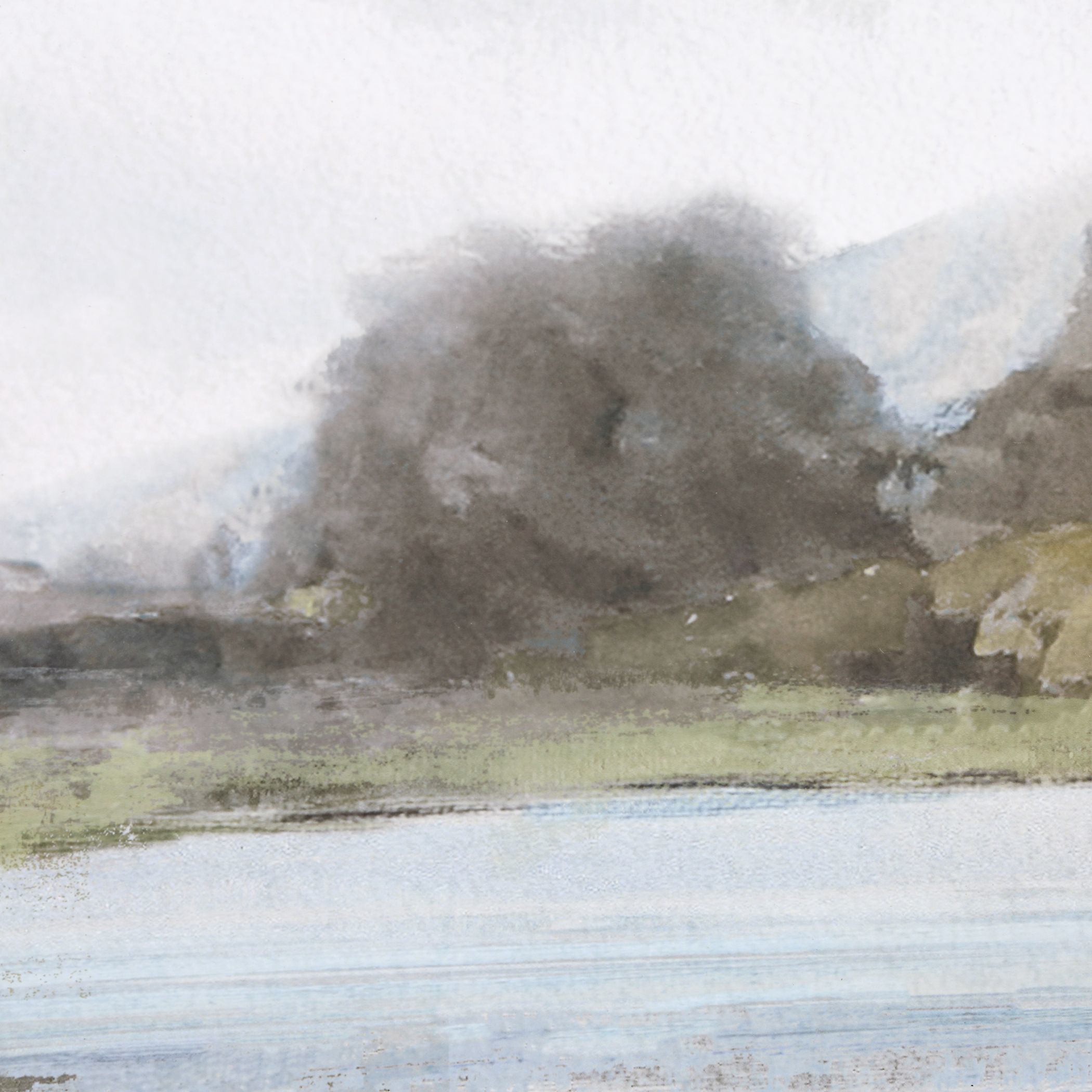 Restful Vista-Awe 43.88 X 33.88 inch Landscape Art