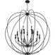 Milania 15 Light 42 inch Bronze Grande Foyer Chandelier Ceiling Light
