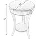 Holden  26 X 18 inch Plantation accent Table