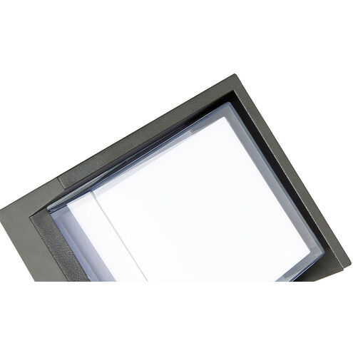 Geo LED 6.3 inch Matte Black ADA Wall Sconce Wall Light