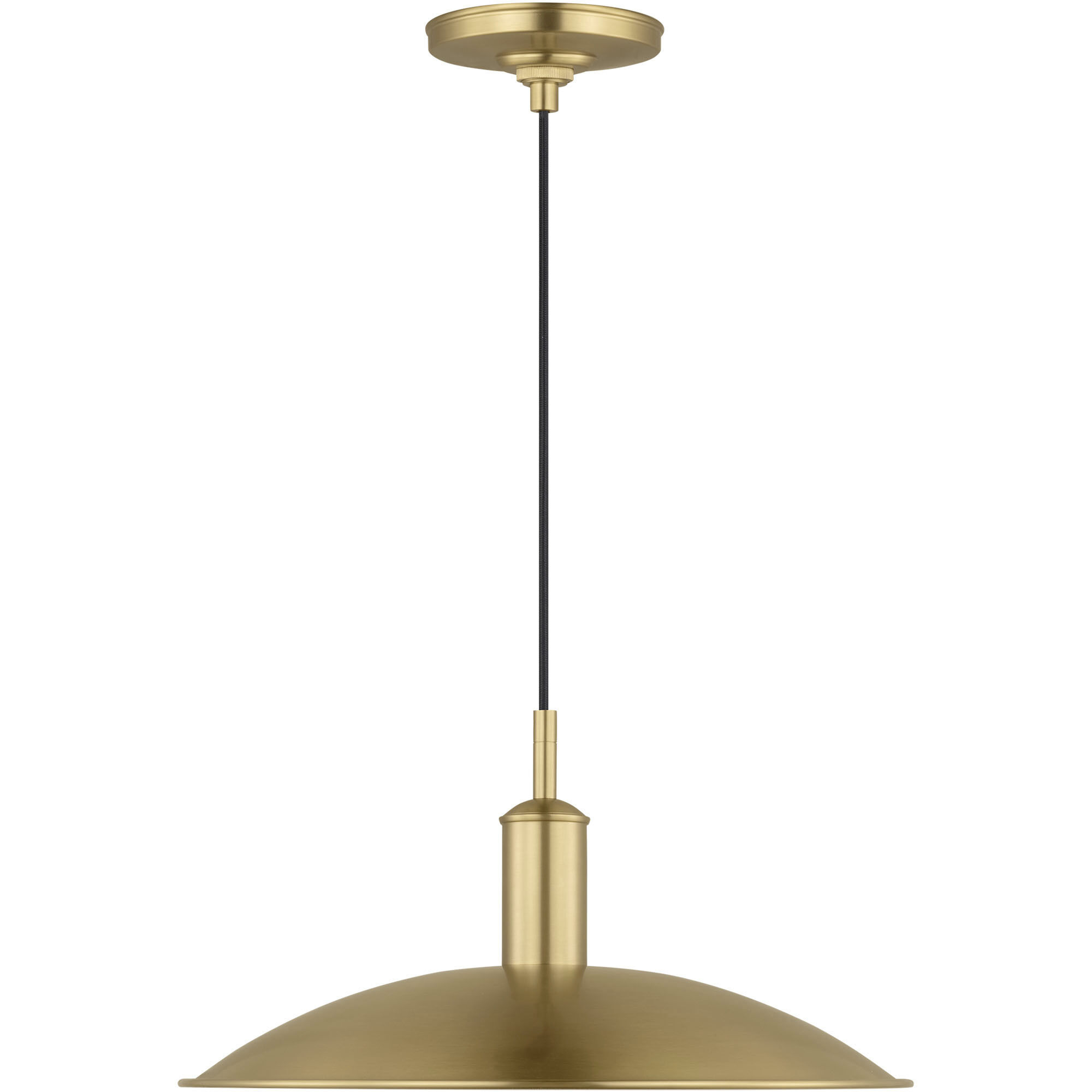 TOB by Thomas O'Brien Dash LED 18 inch Burnished Brass Pendant Ceiling Light