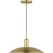 TOB by Thomas O'Brien Dash LED 18 inch Burnished Brass Pendant Ceiling Light