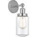 Dover 1 Light 6.5 inch Polished Chrome Sconce Wall Light