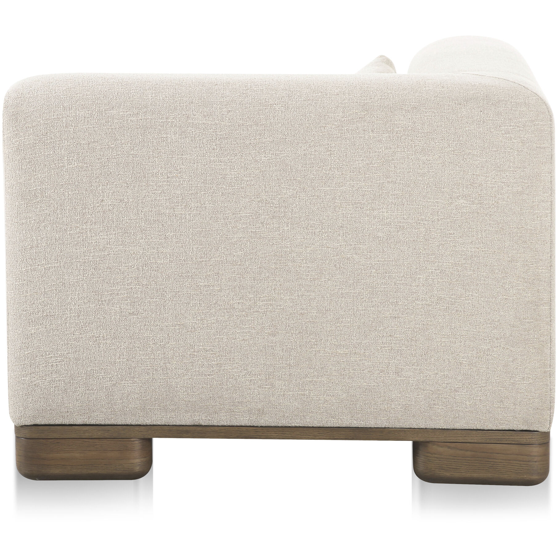 June Beige Corner Chair