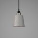 Hooked 1.0 LED 5.51 inch Stone / Steel Pendant Ceiling Light