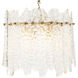 Prati 4 Light 17.72 inch Vintage Brass Chandelier Ceiling Light