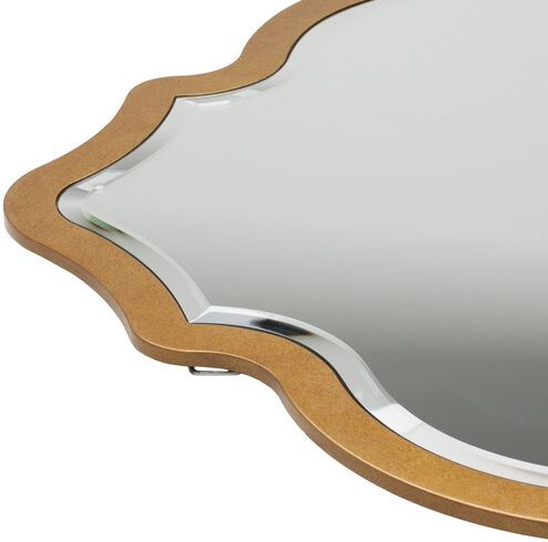 Quatrefoil 28 X 25.6 inch Light Grey Mirror, Medium