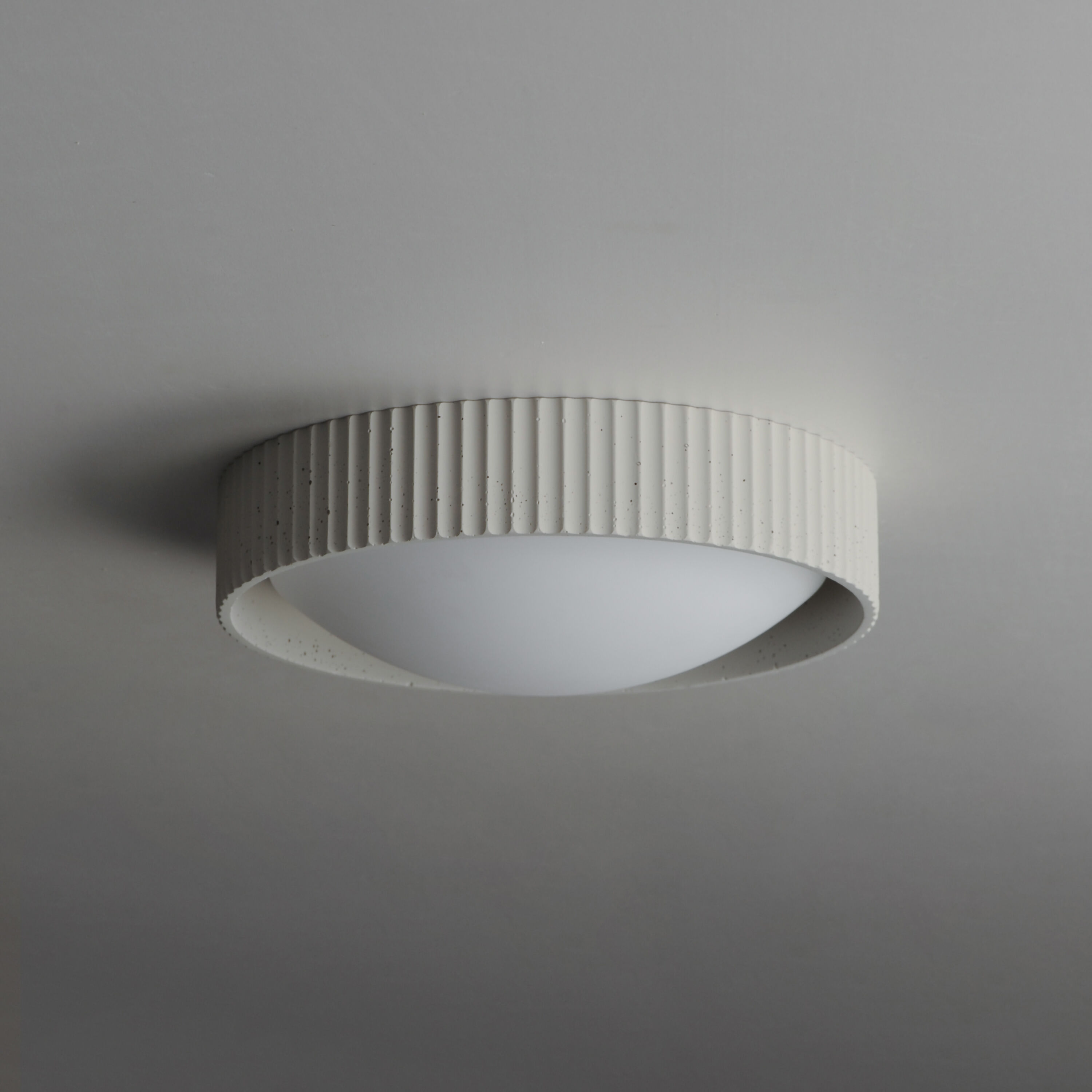 Souffle LED 13.75 inch Chaulk White Flush Mount Ceiling Light