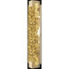 Terra Wall Sconce Wall Light in Gold, Antique Gold Leaf Studio Glass