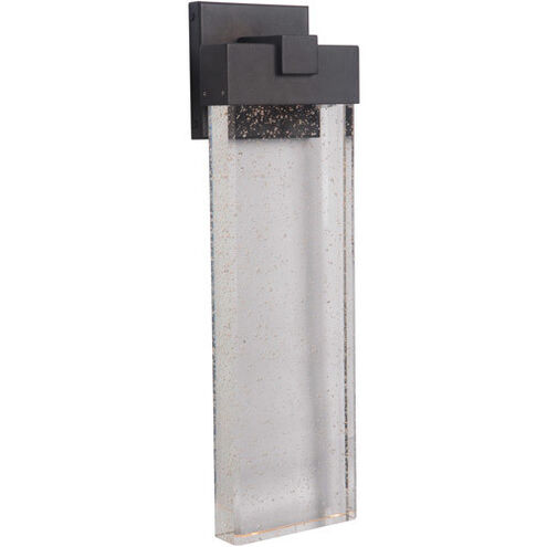 Aria LED 23 inch Textured Black Outdoor Wall Mount in Textured Matte Black, Large