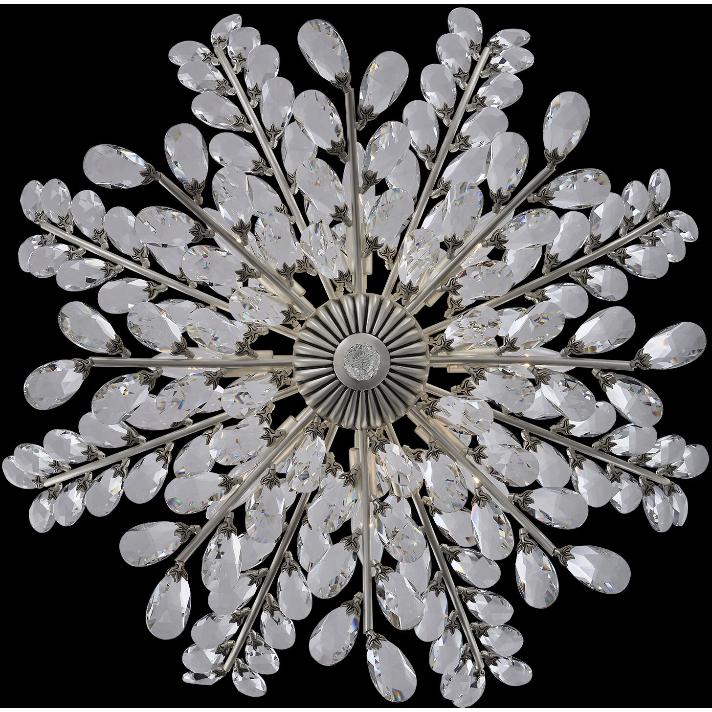 Alloro 8 Light 32 inch Pewter Pendant Ceiling Light