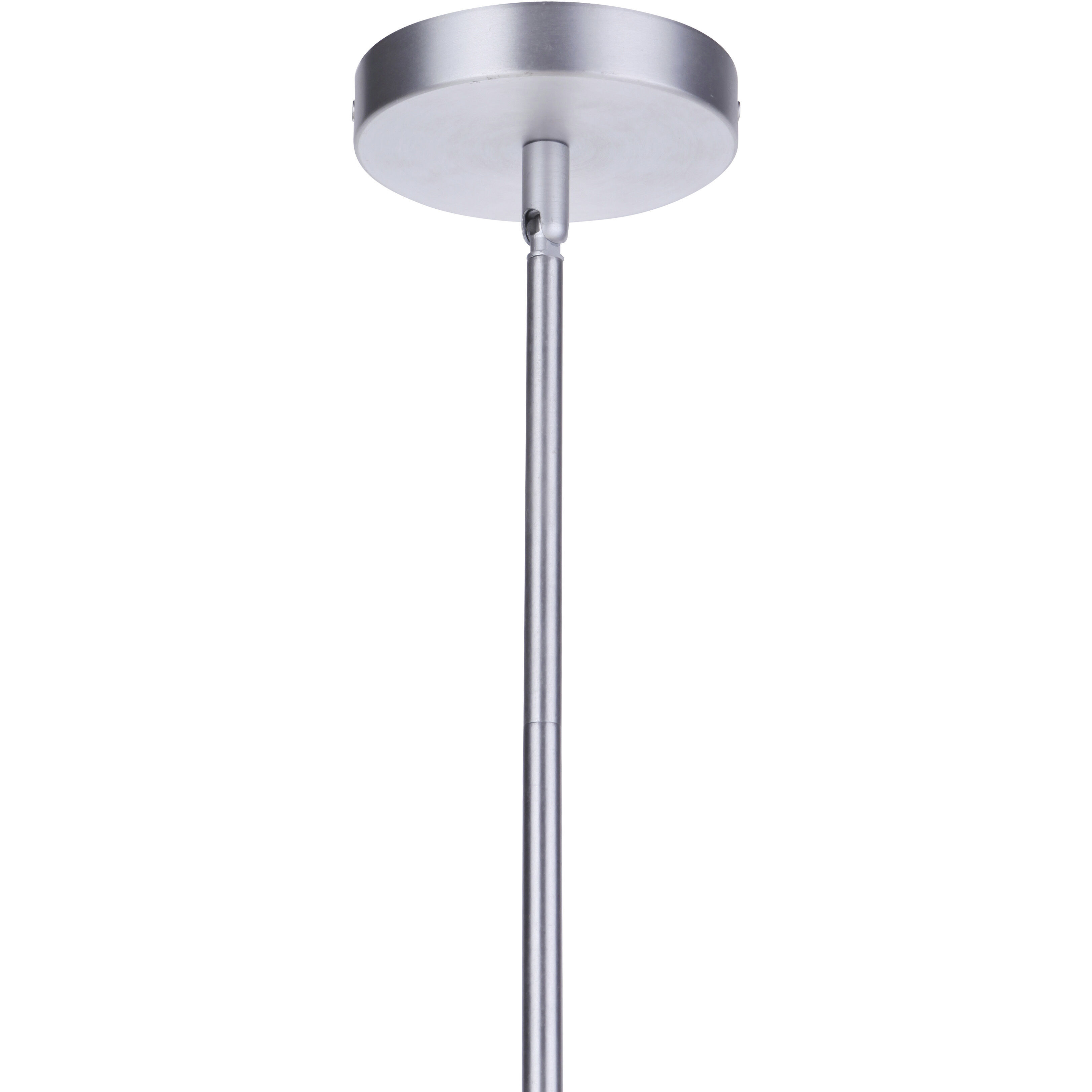 Sivo 1 Light 6.75 inch Satin Aluminum Outdoor Pendant