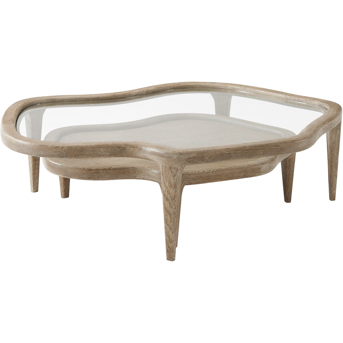 Michael Berman - Califolio 48 X 43 inch Sandalwood Cocktail Table
