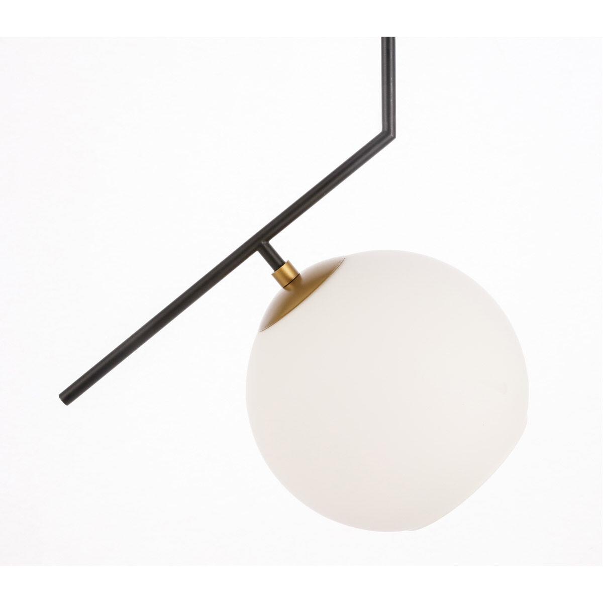 Ryland 1 Light 16 inch Black and Brass Pendant Ceiling Light